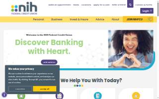 NIH Federal Credit Union - Silver Spring website