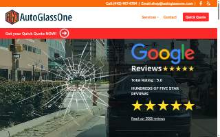 Auto Glass One LLC website