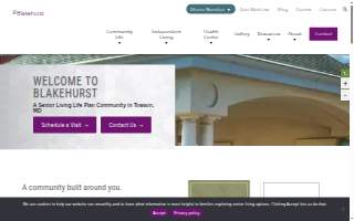 Blakehurst website