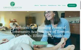 Community Acupuncture of Towson website