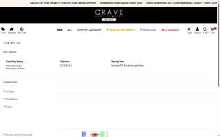Crave Cook'd Food website