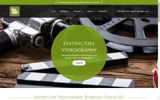 Editing Life Videography; Buerhaus Design LLC website