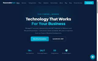 Reasonable Tech Solutions, Inc. - IT Training & IT Services In Baltimore of Towson website