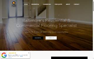 Shumba Floors and Construction Services LLC of Towson website