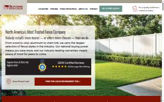 Superior Fence & Rail of Metuchen website