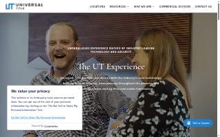 Universal Title - Towson website