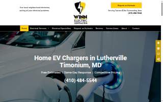 Winn Electric Contracting Inc. of Towson website
