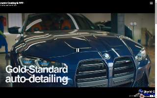World Class Auto Detail website
