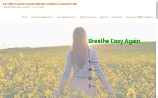 Asthma Allergy & Sinus Center website