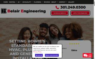 Belair Engineering and Service Company, Inc. website