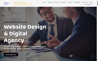 DES Web Designs website