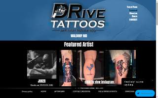 DRive Tattoos website