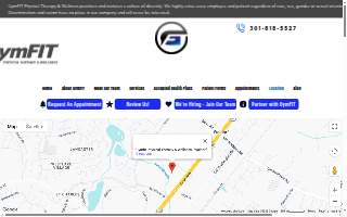 GymFIT Physical Therapy & Wellness - Waldorf (Inside of Method Gym) website