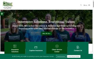 McConkey Insurance Agency website