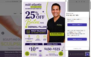 Mid-Atlantic Skin of Waldorf website
