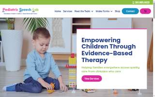 Pediatric Speech Lab of Waldorf website