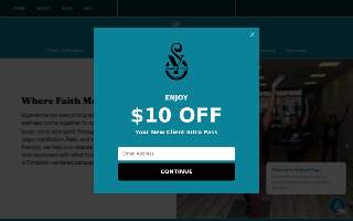 Shabach Yoga Studio website