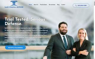 SoMD Criminal Defense of Waldorf website