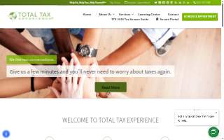 Total Tax Experience, LLC website