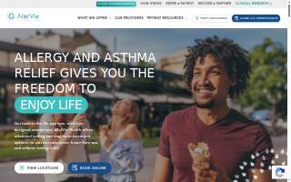 AllerVie Health - Westminster website