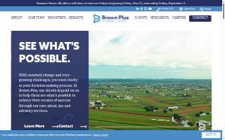 Brown Plus website