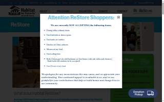 Habitat for Humanity ReStore - Westminster website