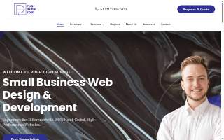 Pugh Digital Edge Web Design & Marketing website
