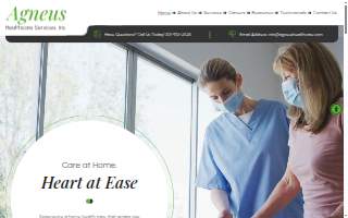 Agneus Health Care website