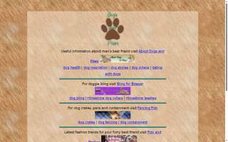 Dawgs & Paws Salon and Mobile Grooming website