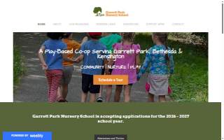 Garrett Park Nursery School website