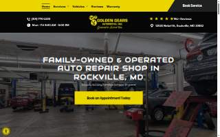 Golden Gears Automotive, Inc of Wheaton website
