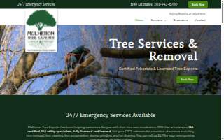 Mulheron Tree Experts website