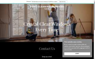 Pure Cleaning Services LLC website