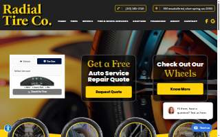 Radial Tire Company of Wheaton website
