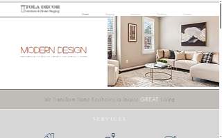 Tola Decor Interiors and Home Staging of Wheaton website