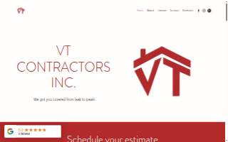 VT Contractors Inc website