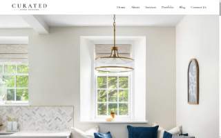 Curated Home Designs of White Marsh website