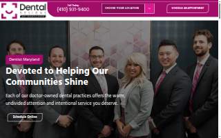 Dental Designs of Maryland - White Marsh, MD website