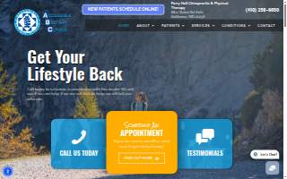 Perry Hall Chiropractic & Physical Therapy of White Marsh website