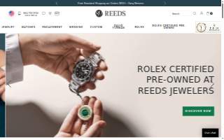 REEDS Jewelers website