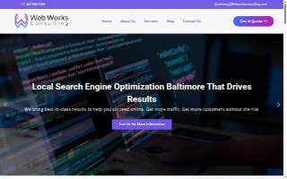 Web Works Consulting LLC - Website Designer & Marketing Agency in Maryland of White Marsh website
