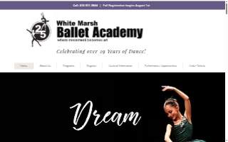 White Marsh Ballet Academy of Middle River website