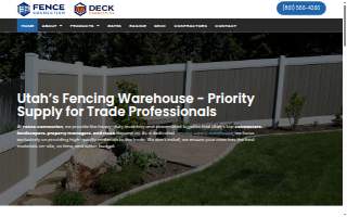 Fence & Deck Connection, Inc. website