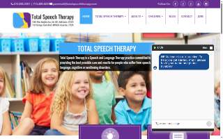 Total Speech Therapy: Voice and Language Therapy Maryland of Woodlawn website