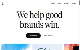 Anchour of Lewiston website