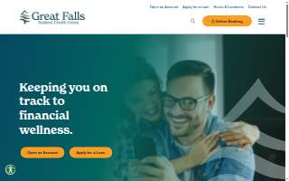 Great Falls Federal Credit Union website