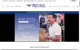 Republic Jewelry & Collectibles website