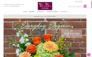 Berry & Berry Floral website