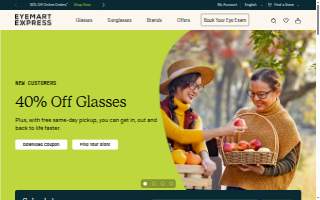 Eyemart Express of Jefferson City website
