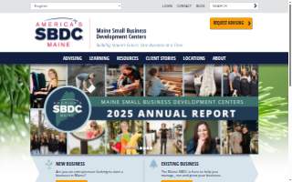 Maine SBDC - Augusta website